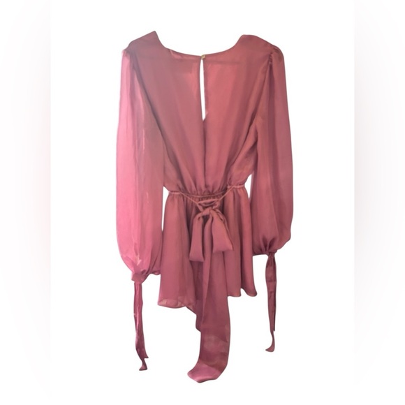 Keepsake The Label Chesire Playsuit Dress Mulberry Sz NEW - Picture 3 of 5